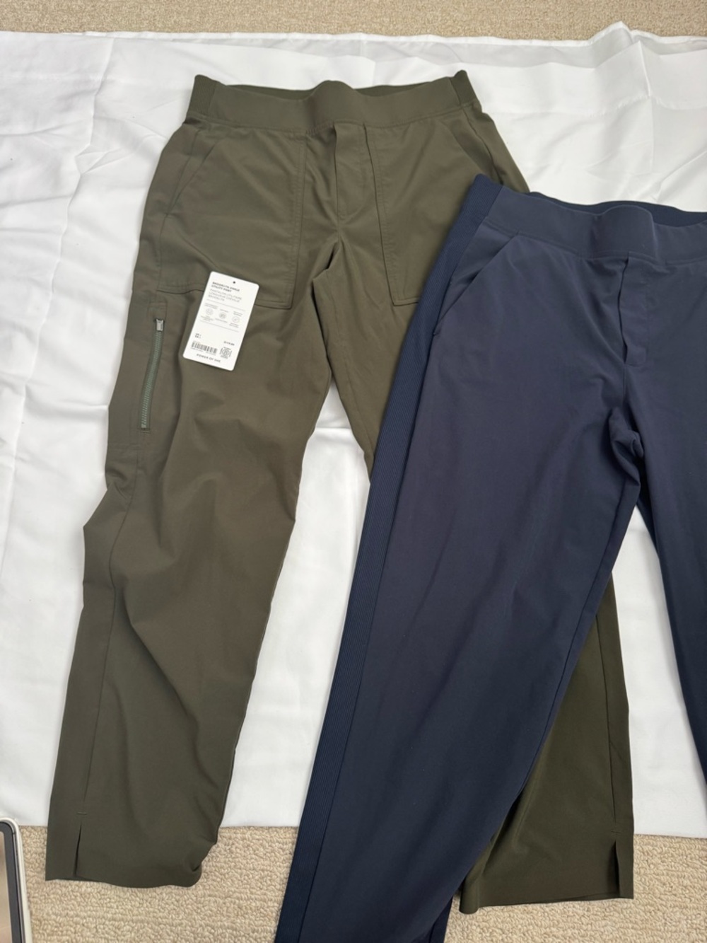 Athleta Pair Brooklyn Ankle and Utility  pants size 6 vguc